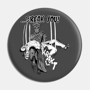 Hatefall B&W Pin