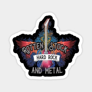 Rotten Stock Hard Rock n Metal Magnet