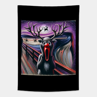 Reindeer Resonance: Rudolph’s Cry Under the Northern Sky Tapestry