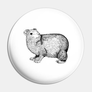 Line drawing - Hyrax Pin