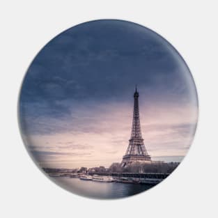 Paris Streets Collage Pin