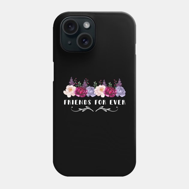 Best Friends for Ever Phone Case by Ayzora Studio