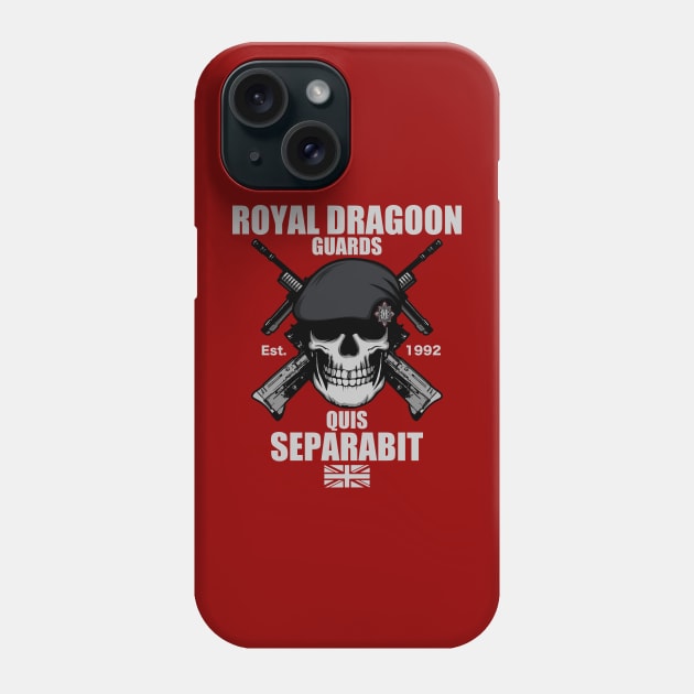 Royal Dragoon Guards Phone Case by TCP
