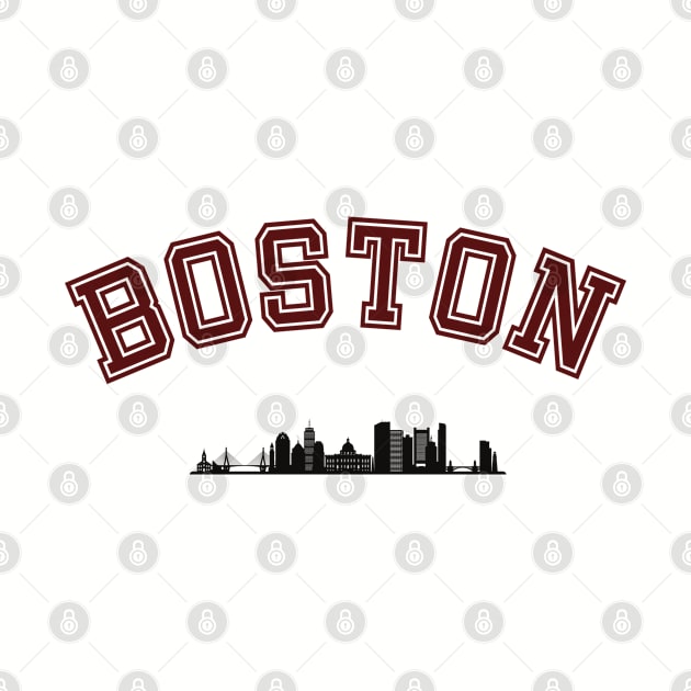 Boston Skyline by High Altitude