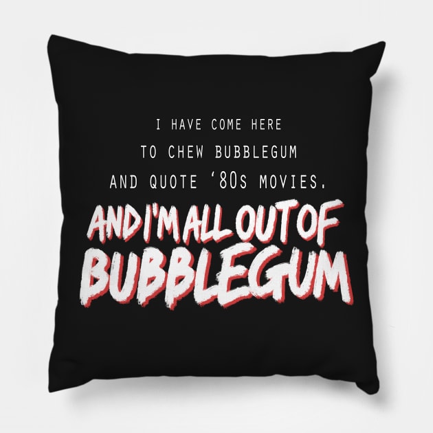Announcing My Intentions Pillow by jwolftees
