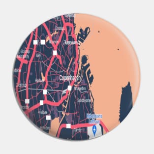 Copenhagen colour map Pin