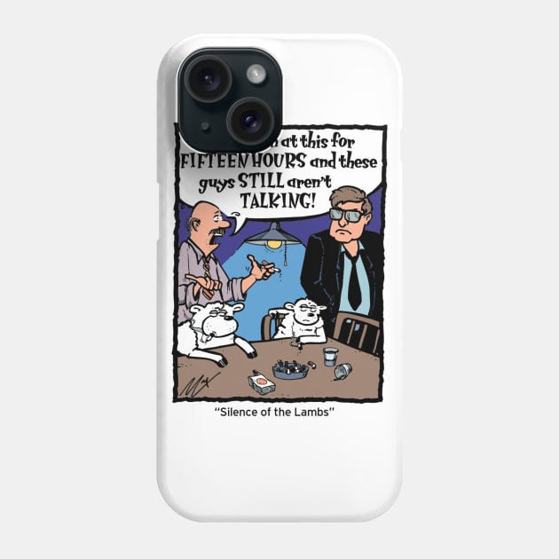 Silence of the Lambs Phone Case by BRAVOMAXXX