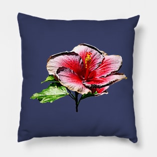 Hibiscus - Hibiscus Night Fire Pillow