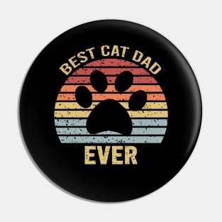 Best Cat Dad Ever Pin