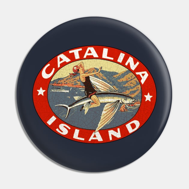 Catalina Island Pin by Midcenturydave