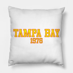 Tampa Bay 1976 (variant) Pillow