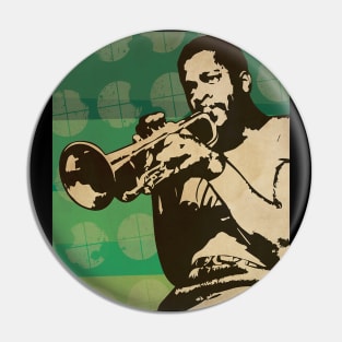 Donald Byrd // Retro Poster Jazz Pin