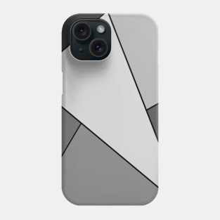 Black & Grey Geo Phone Case