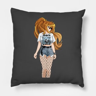 punk sammy Pillow