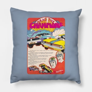 1970 Event Drag The Champions Pillow