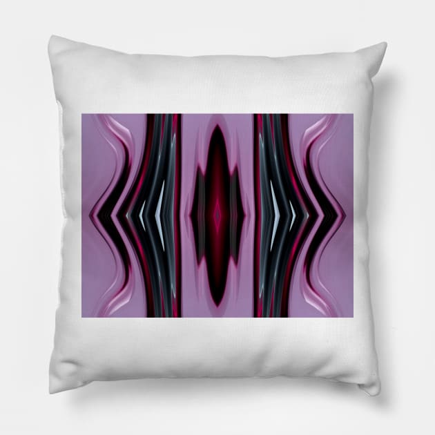 Satin Symmetry Pillow by DANAROPER