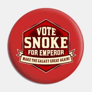 VOTE SNOKE Pin