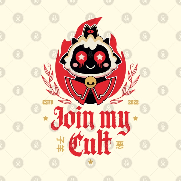 Join My Cult Emblem by Lagelantee