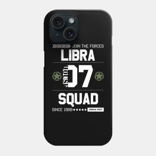 Zodiac Majesty Libra Squad White Phone Case