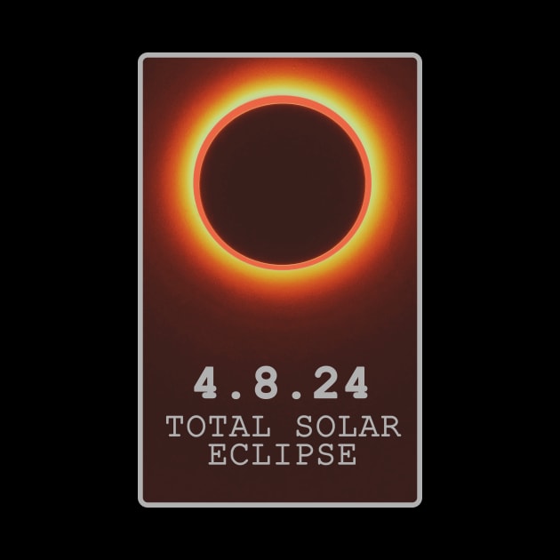 4.8.24 total solar eclipse 2024 by clownescape