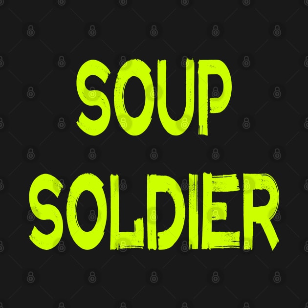 Antifa Soup Soldier by MZeeDesigns