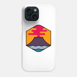 Minimal Volcano Phone Case