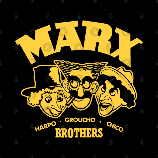 Mod.6 Groucho Chico Harpo Marx Brothers by parashop