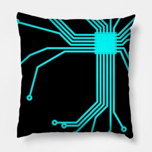 Circuit Board Technics Cpu Shirt Design Gift Pillow