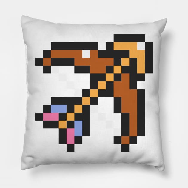 Bow and Arrow Sprite Pillow by SpriteGuy95