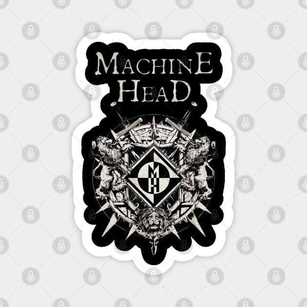 machine head Magnet by scary poter