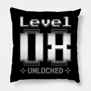 Level 08 Unlocked Pillow