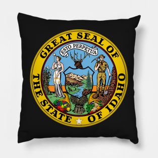 Idaho Coat of Arms Pillow