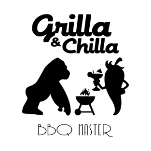 Grilla and Chilla Grilling BBQ Grill Master T-Shirt