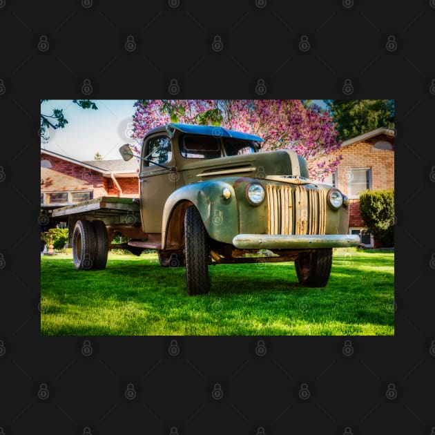 46 Ford Truck Flat Bed 5 by Robert Alsop