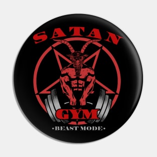 Satan Gym Pin