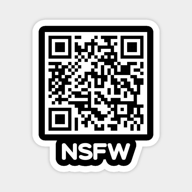 Rick Roll Link QR Code | Magnet