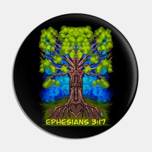 Ephesians 3:17 Pin