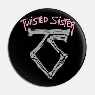 Twisted Sister Pin