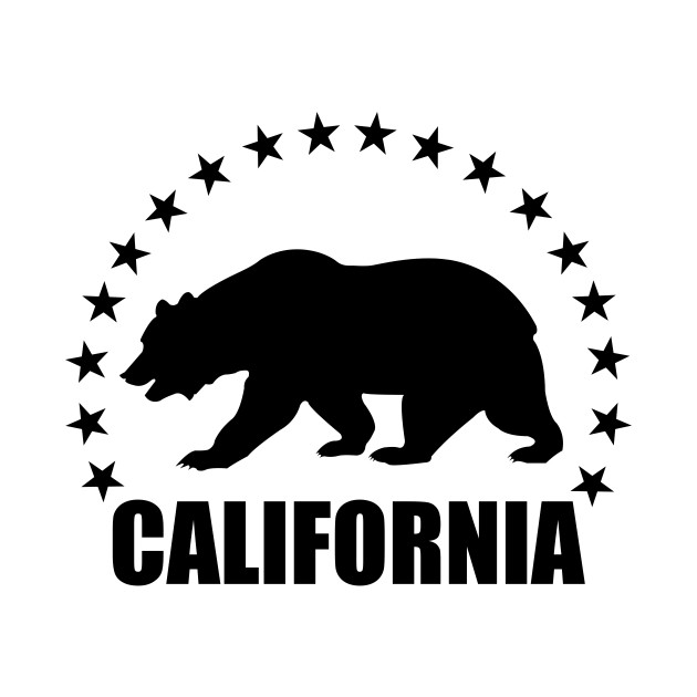 California Bear USA - California Bear - T-Shirt | TeePublic