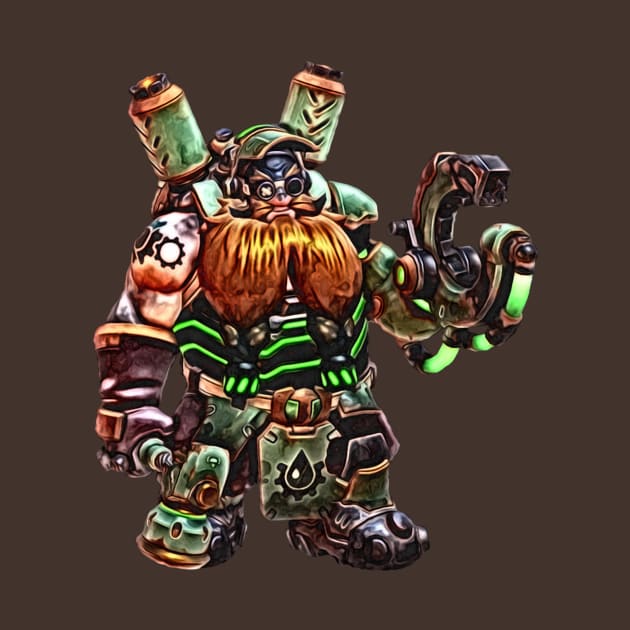 Overwatch Torbjorn Rustclad by Green_Shirts