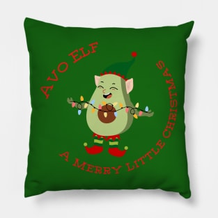 Avo Elf A Merry Little Christmas Pillow