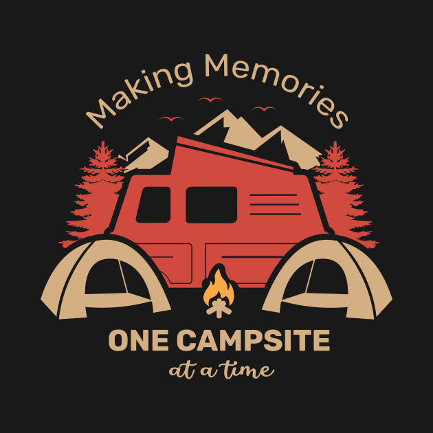 making memories at one campsite, vacation, honeymoon, loveaffair with mountains, camping, outdoor sports by The Bombay Brands Pvt Ltd