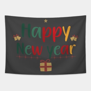 christmas is approaching santa, Happy New year Tapestry