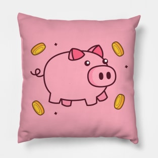 Cute Piggy Bank Pillow