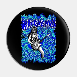 Rory Gallagher blue Pin