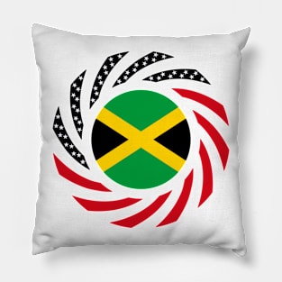 Jamaican American Multinational Patriot Flag Series Pillow