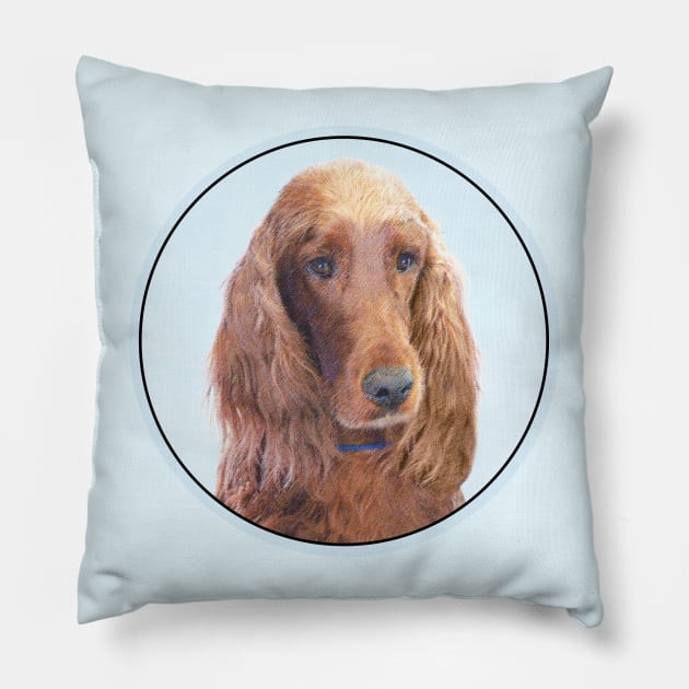 Irish Setter Pillow by Alpen Designs