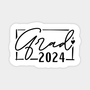 Class of 2024 Graduation 2024 Funny Grad 2024 Magnet