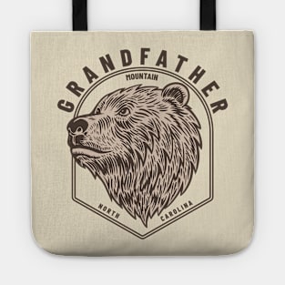 Grandfather Mountain North Carolina Bear Tote