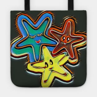 Graffiti Star Tote